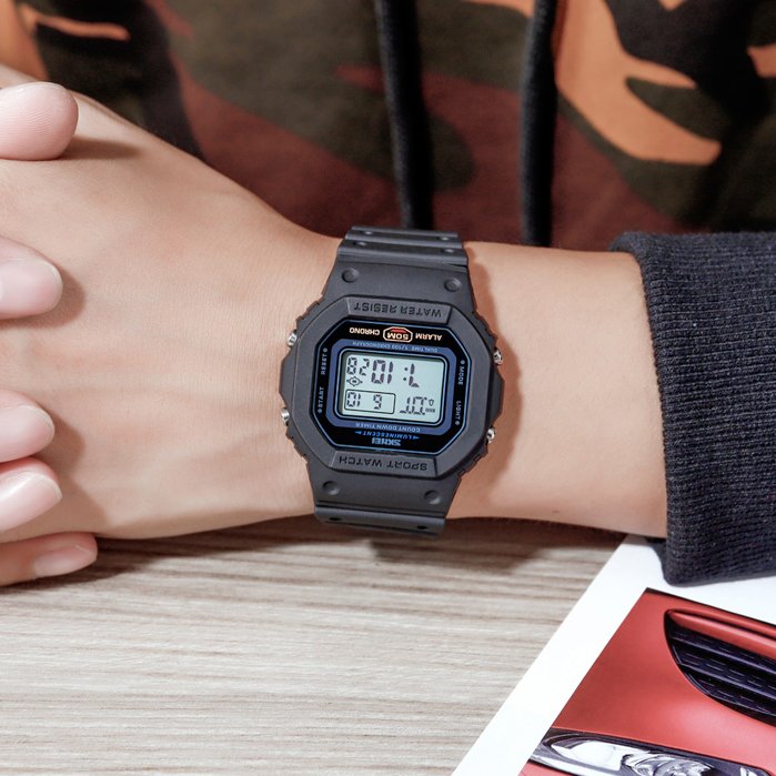 Годинник Skmei 1628 Black, фото №3