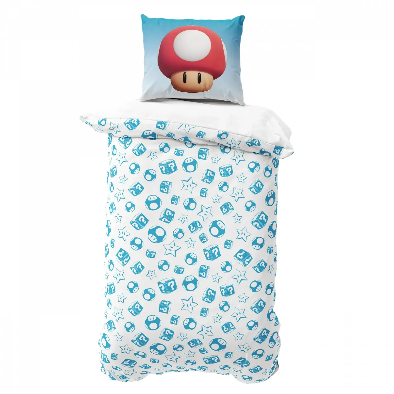 Постільна білизна Microfibre Mario 135 x 200 см, 80 x 80 см + 135 x 200 см, фото №5