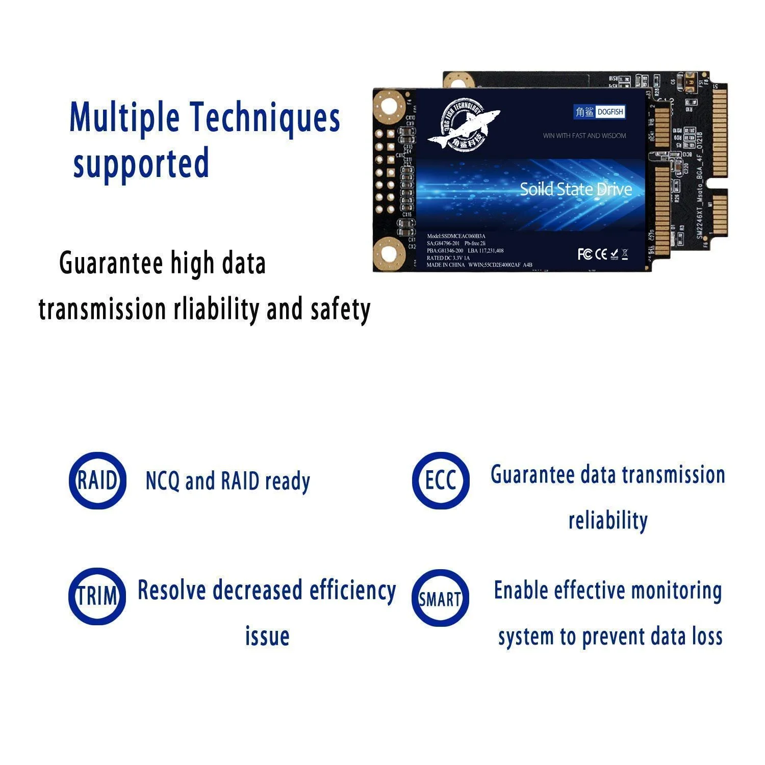 SSD Dogfish 1TB mSATA, фото №2