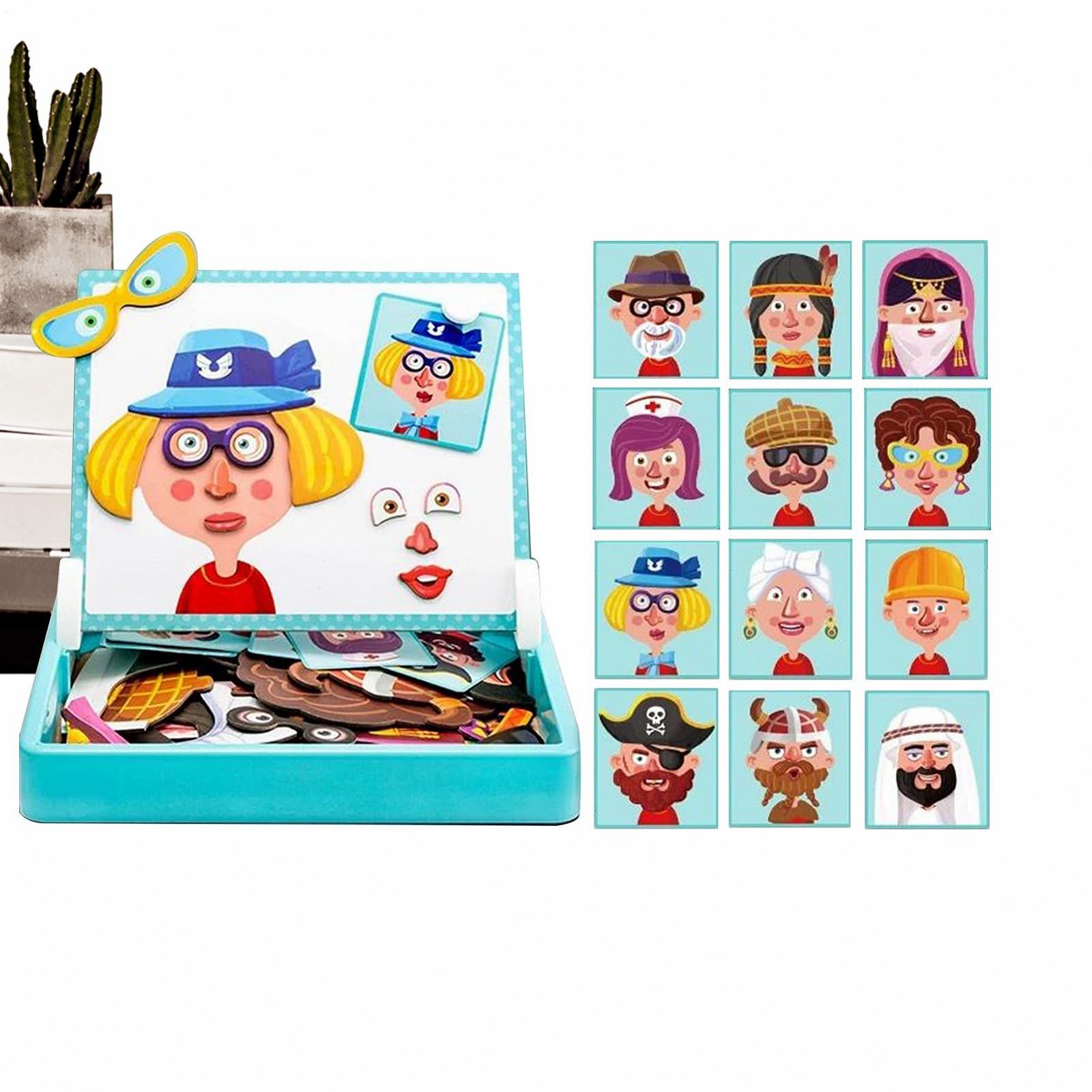 Магнитный пазл Animal Magnetic Puzzles для детей, фото №5