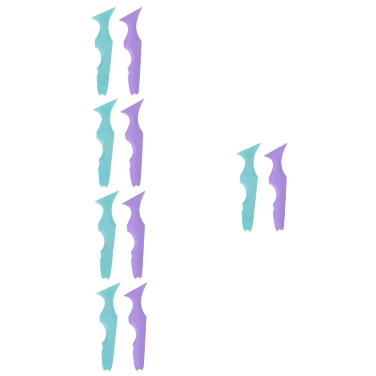 Аплікатор Beavorty для захисту вій, 10 шт, силіконова, фото №1