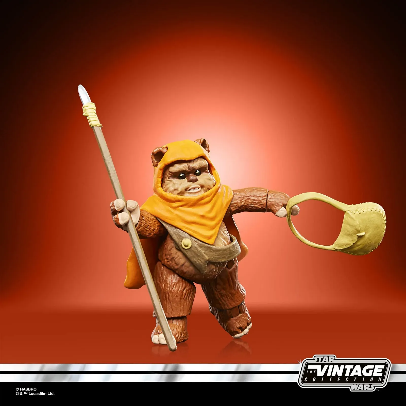Набор коллекционных фигурок Star Wars The Vintage Collection Ewoks Wicket W. Warrick & Kneesaa 3,75 дюйма 2 шт., фото №6