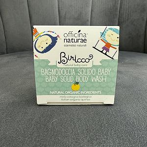 Твердий гель для душу Officina Naturae Biricco Органічний 50 г synthetic.ua - Фото 1