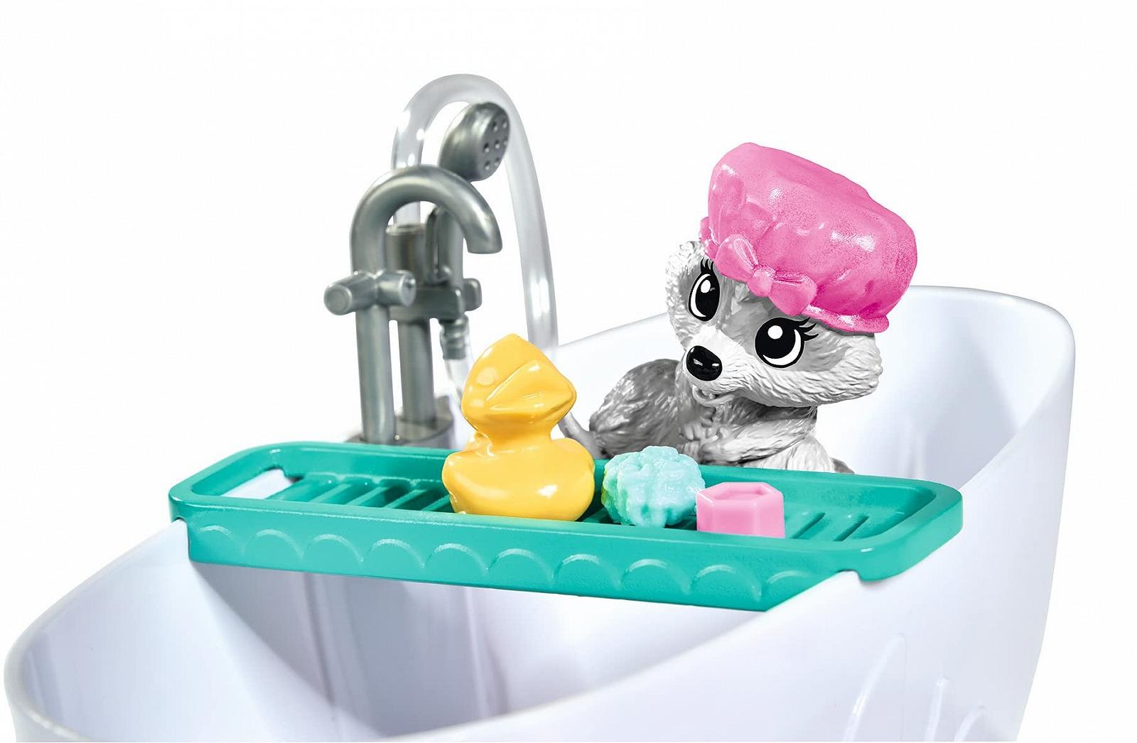 Кукла Simba Love Bath Fun с енотом в ванной, полотенце 2-в-1, аксессуары, 29 см, фото №7 Кукла Simba Love Bath Fun с енотом в ванной, полотенце 2-в-1, аксессуары, 29 см, фото №7