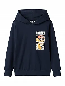 Толстовка NAME IT Nkmmaddux BOD Nreg Sweat Wh Unb Sky - Фото 1