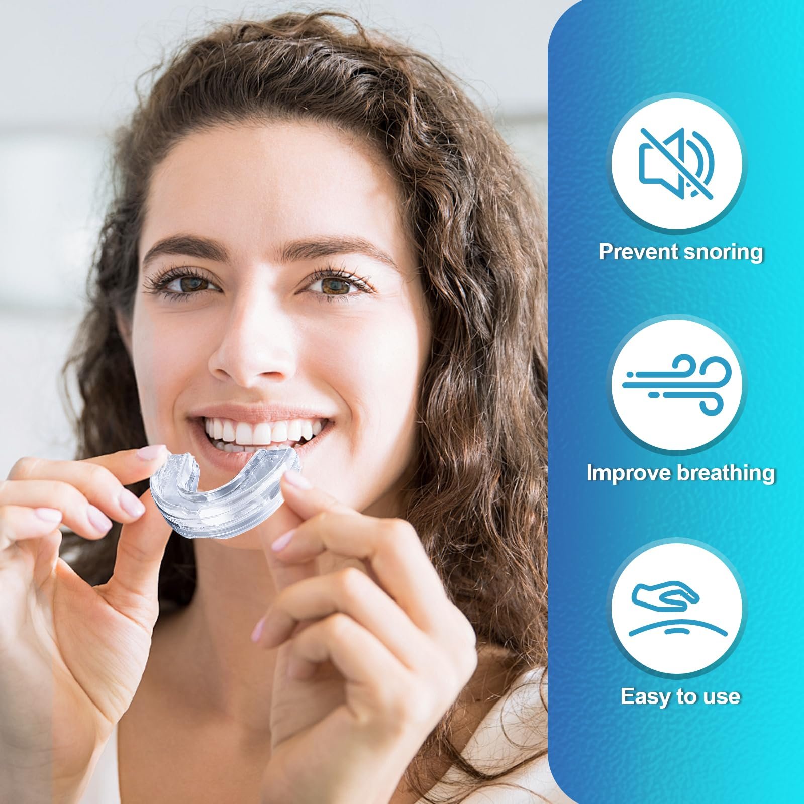 Капа от храпа Многоразовая и моющая, фото №4 Капа от храпа Многоразовая и моющая, фото №4