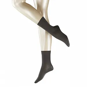 Носки FALKE Cotton Touch, 2 пары, платина - Фото 1