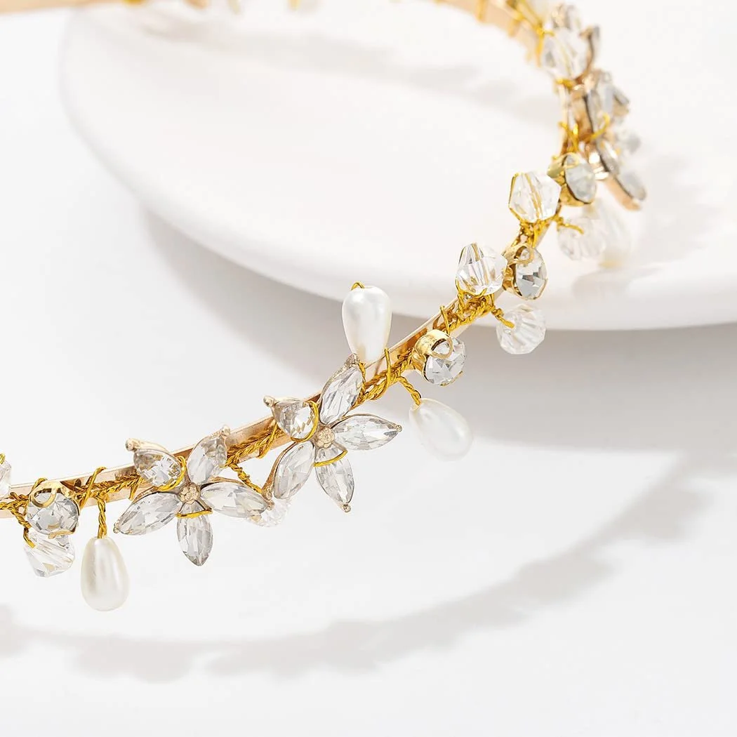 Обруч для волосся з кристалами, фото №5 Обруч для волосся з кристалами, фото №5