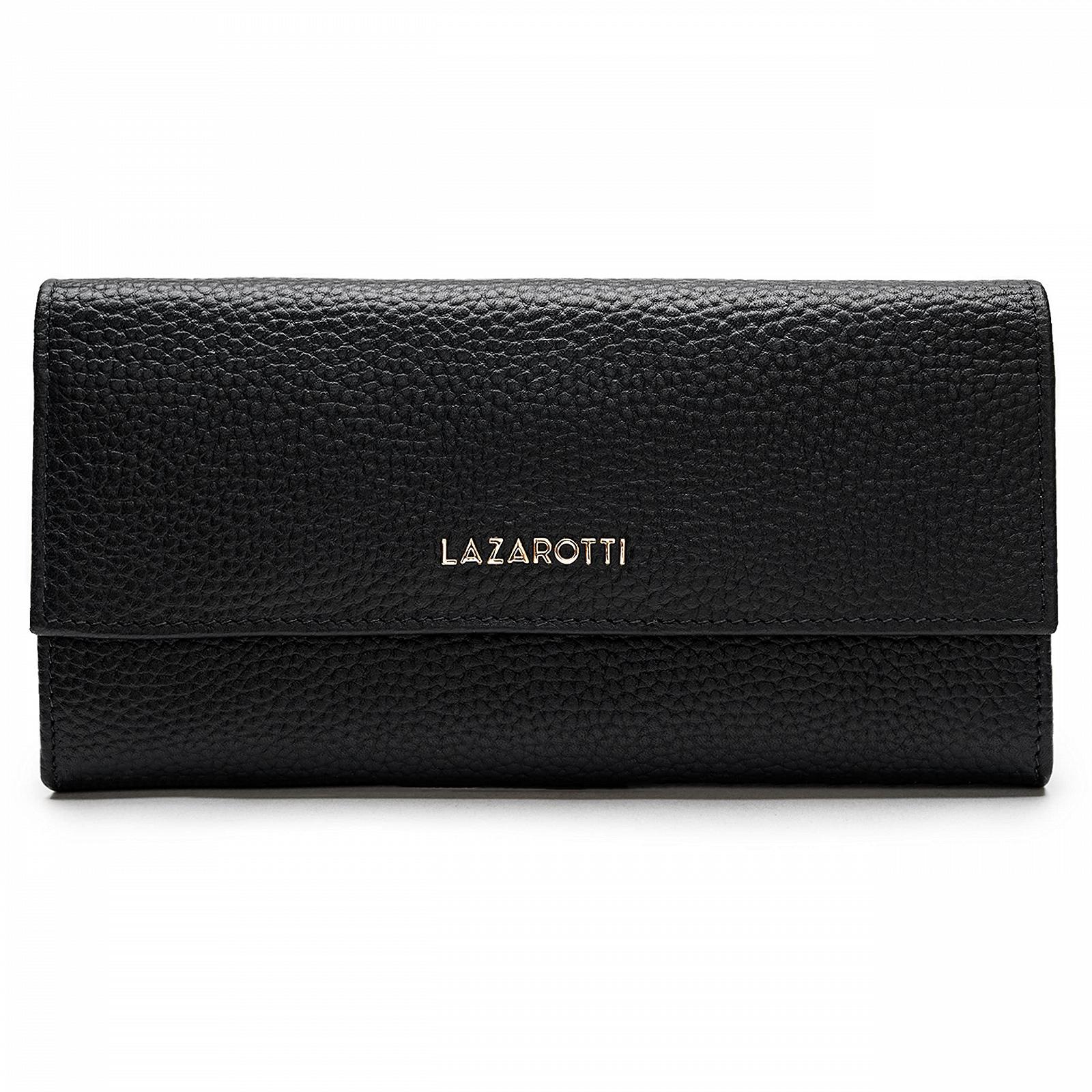 Гаманець Lazarotti Classic Bologna LZ03025 чорний, фото №1