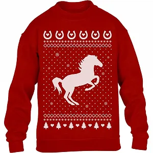 Різдвяний светр для коней, друзів, дітей - Фото 1