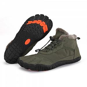 Черевики YisiNP Barefoot Зимові Чоловічі Утеплені Широкі - Фото 1