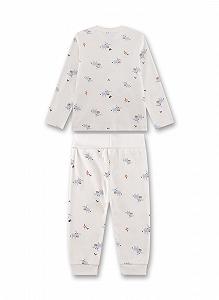 Пижама Sanetta для мальчиков Молочно-белый synthetic.ua - Фото 1