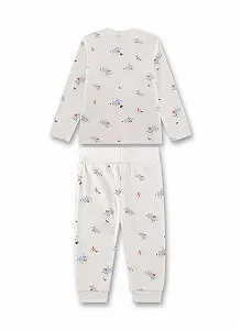 Пижама Sanetta для мальчиков Молочно-белый synthetic.ua - Фото 1