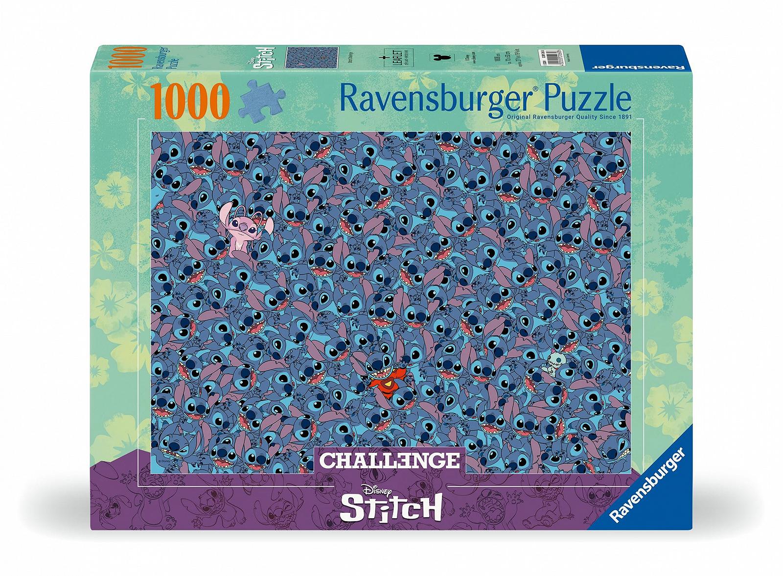 Пазл Ravensburger Disney Stitch Challenge 12001265 1000 элементов, фото №2
