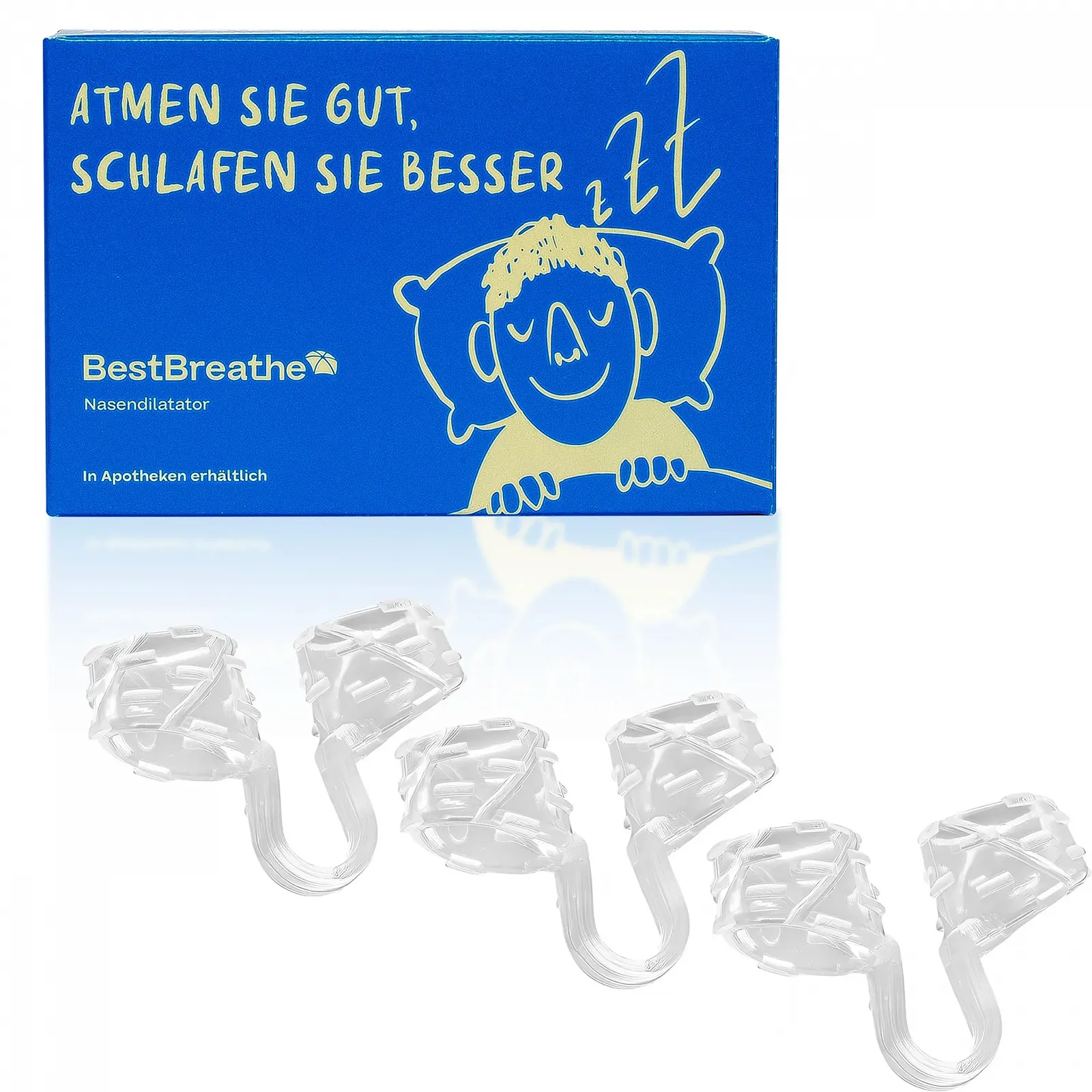 Назальный дилататор Best Breathe Тест-набор 3 размера, фото №1 Назальный дилататор Best Breathe Тест-набор 3 размера, фото №1