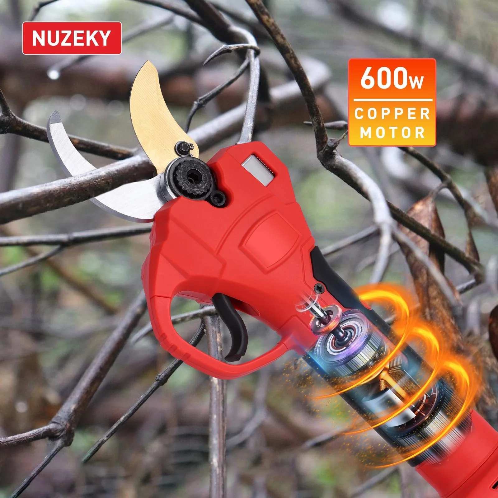 Секатор Электрический Беспроводной Садовый, фото №5