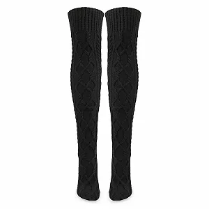 Високі шкарпетки LittleForBig для дівчаток у стилі шкільної форми - Фото 1