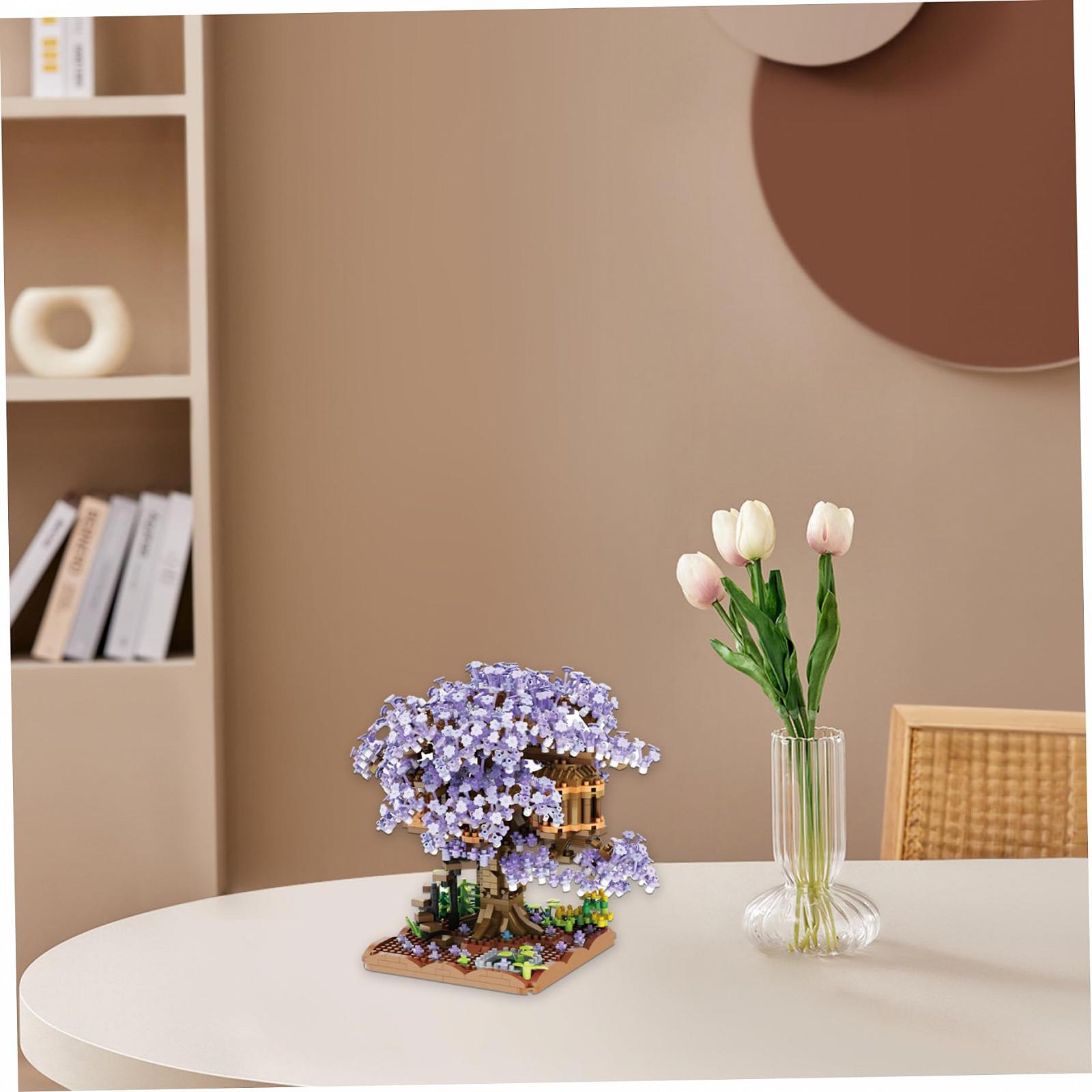 Конструктор Cherry Blossom Tree House Фиолетовый, фото №6