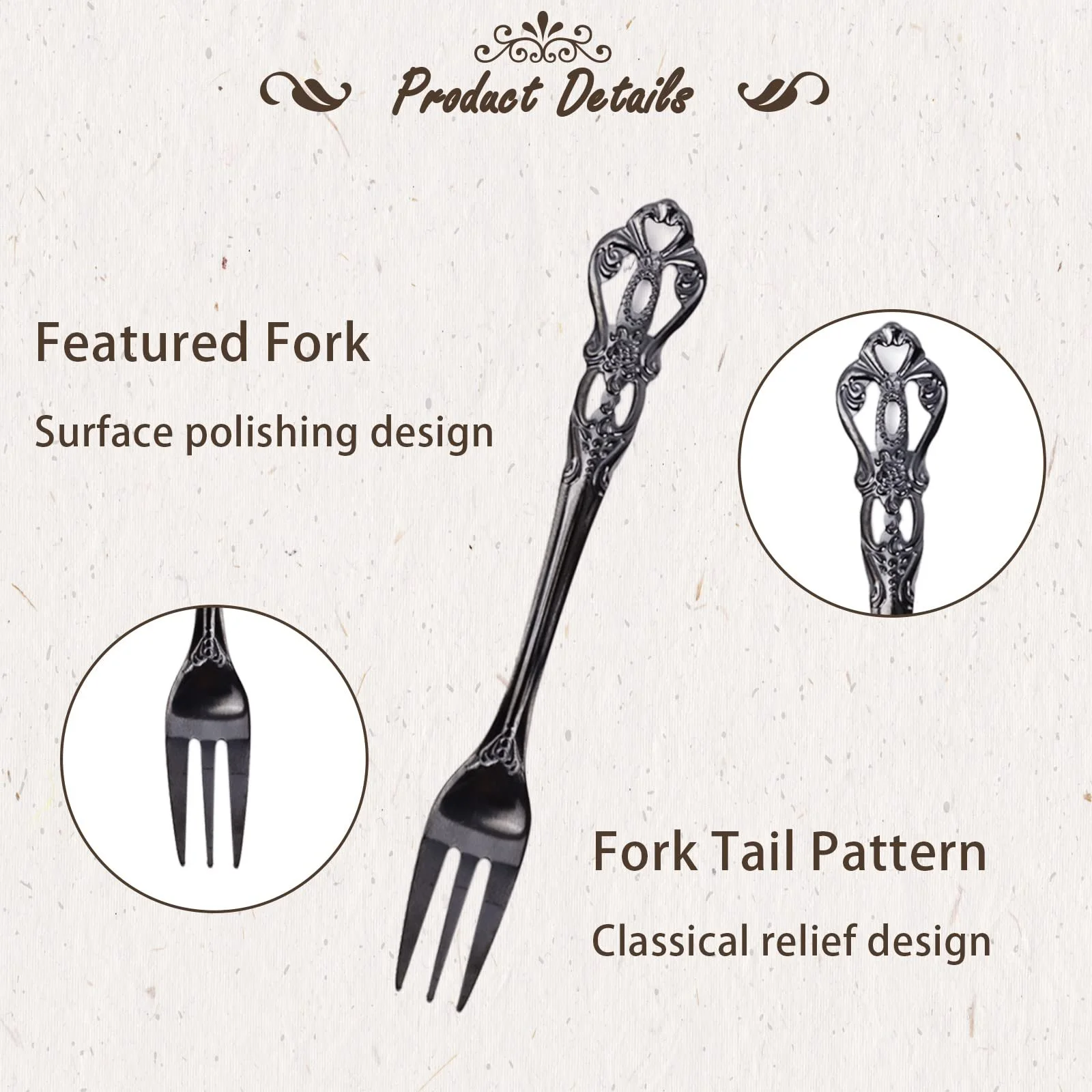 Ложка кавова Retro, Ложка з кристалічного сплаву, фото №3