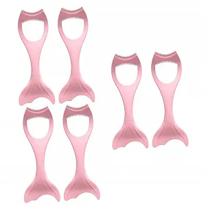 Інструменти для макіяжу minkissy 6 шт. Трафарети для підводки, силіконові форми - Фото 1