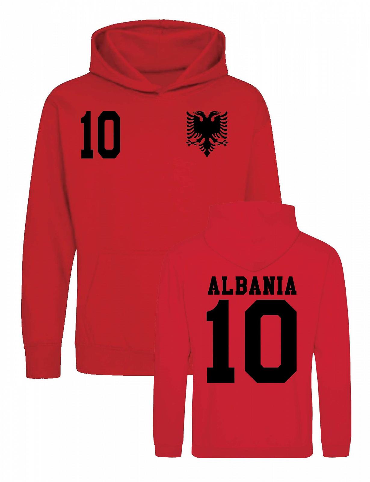 Дитяча Толстовка Albania, Джерсі Albania для хлопчиків, Пуловер з капюшоном, фото №1