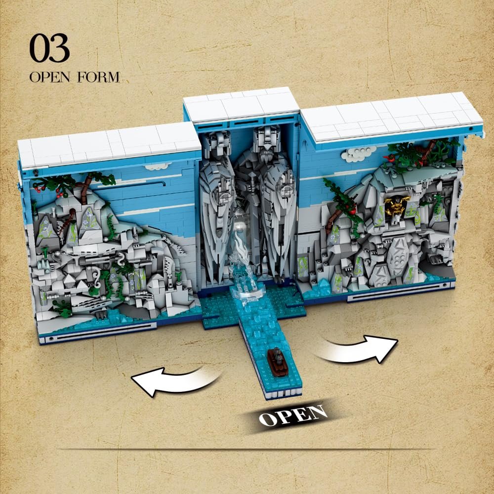 Конструктор Reobrix 66039 Book of Kings 3307 деталей, фото №6