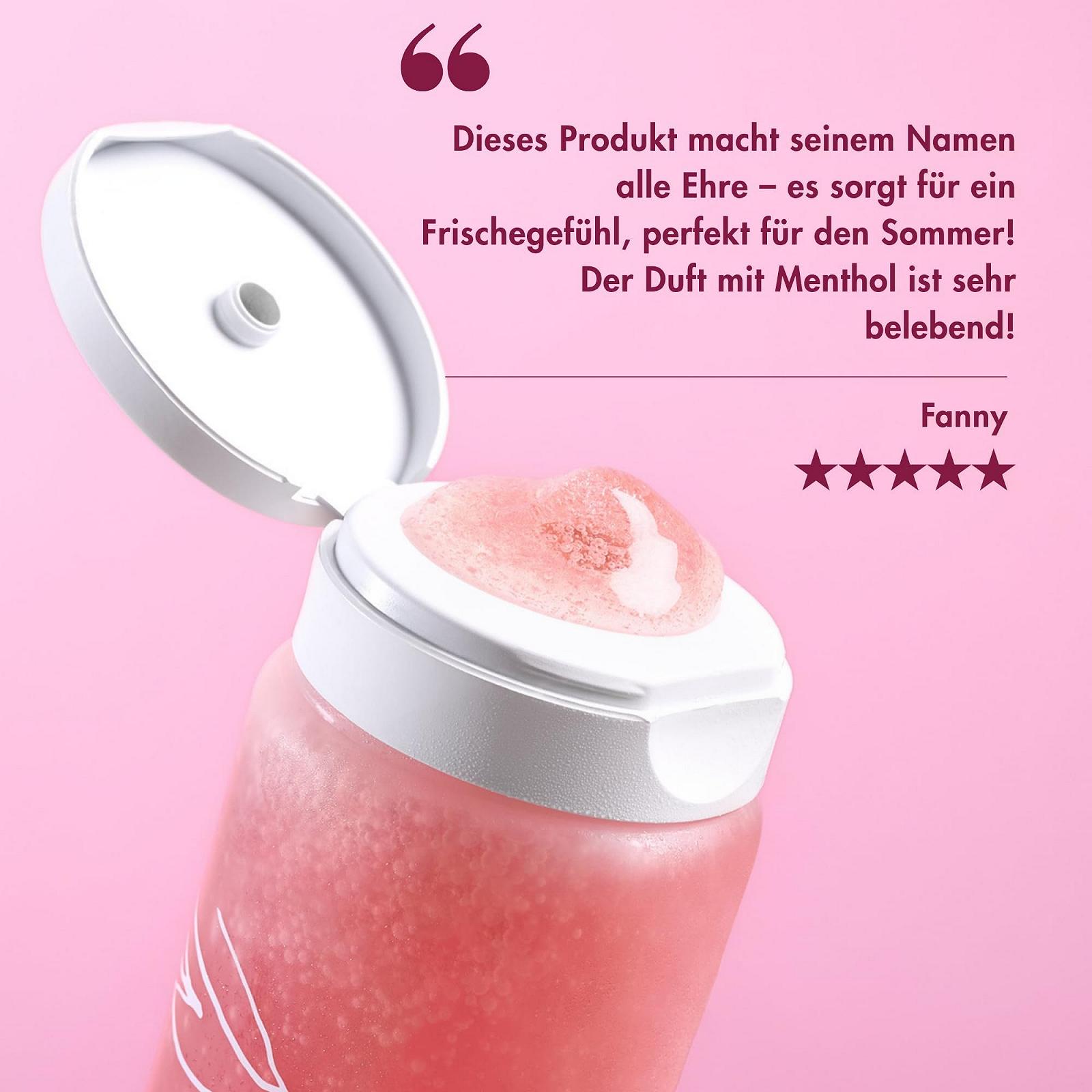 Гель для душу Melvita L'Or Rose Refreshing 200 мл, фото №5