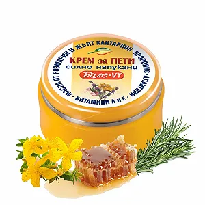 Крем для ног VY Repair для потрескавшихся пяток со зверобоем, розмарином и прополисом 40 мл - Фото 1
