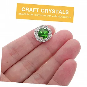 Стразы Плоские Декоративные Кристаллы для Ювелирных Изделий Дома Свадьбы и Мероприятий, 20 шт synthetic.ua - Фото 1
