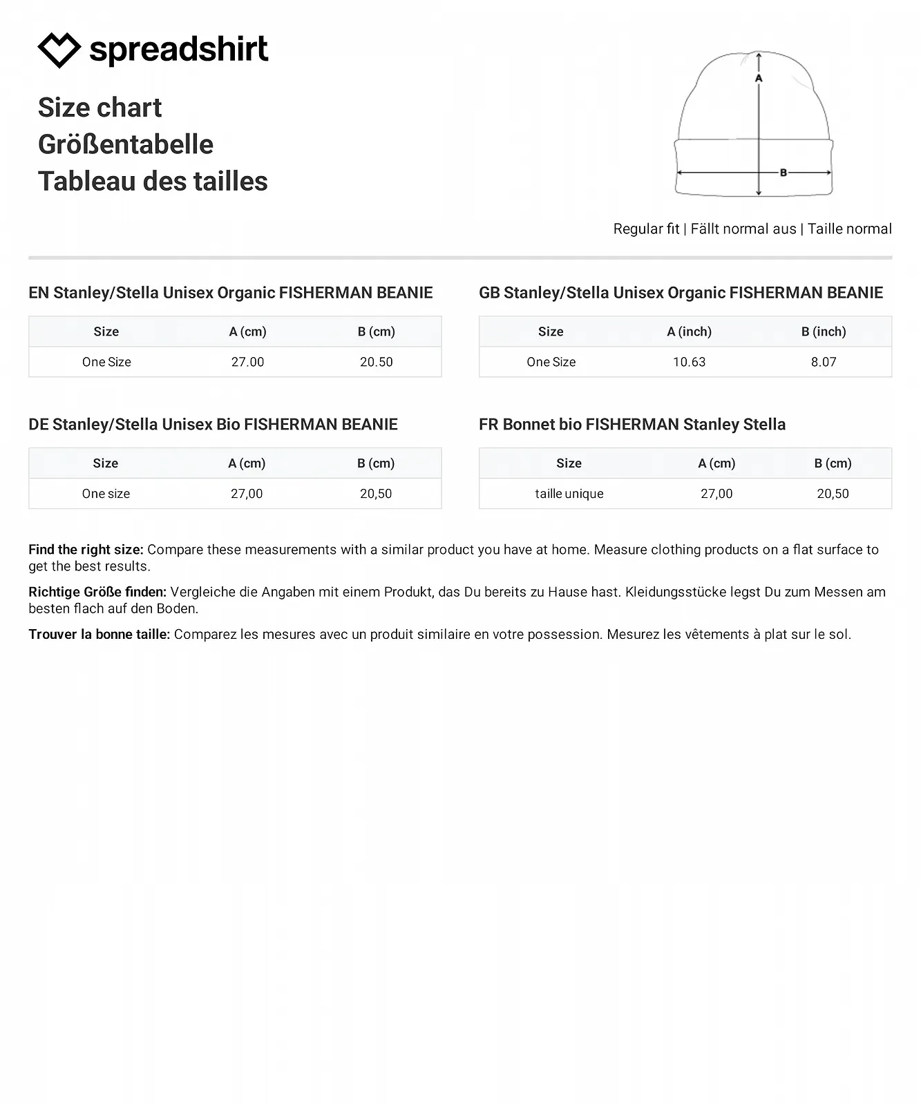 Шапка-біні Дитяча Spreadshirt Power Embroidery Organic Fisherman, фото №3 Шапка-біні Дитяча Spreadshirt Power Embroidery Organic Fisherman, фото №3