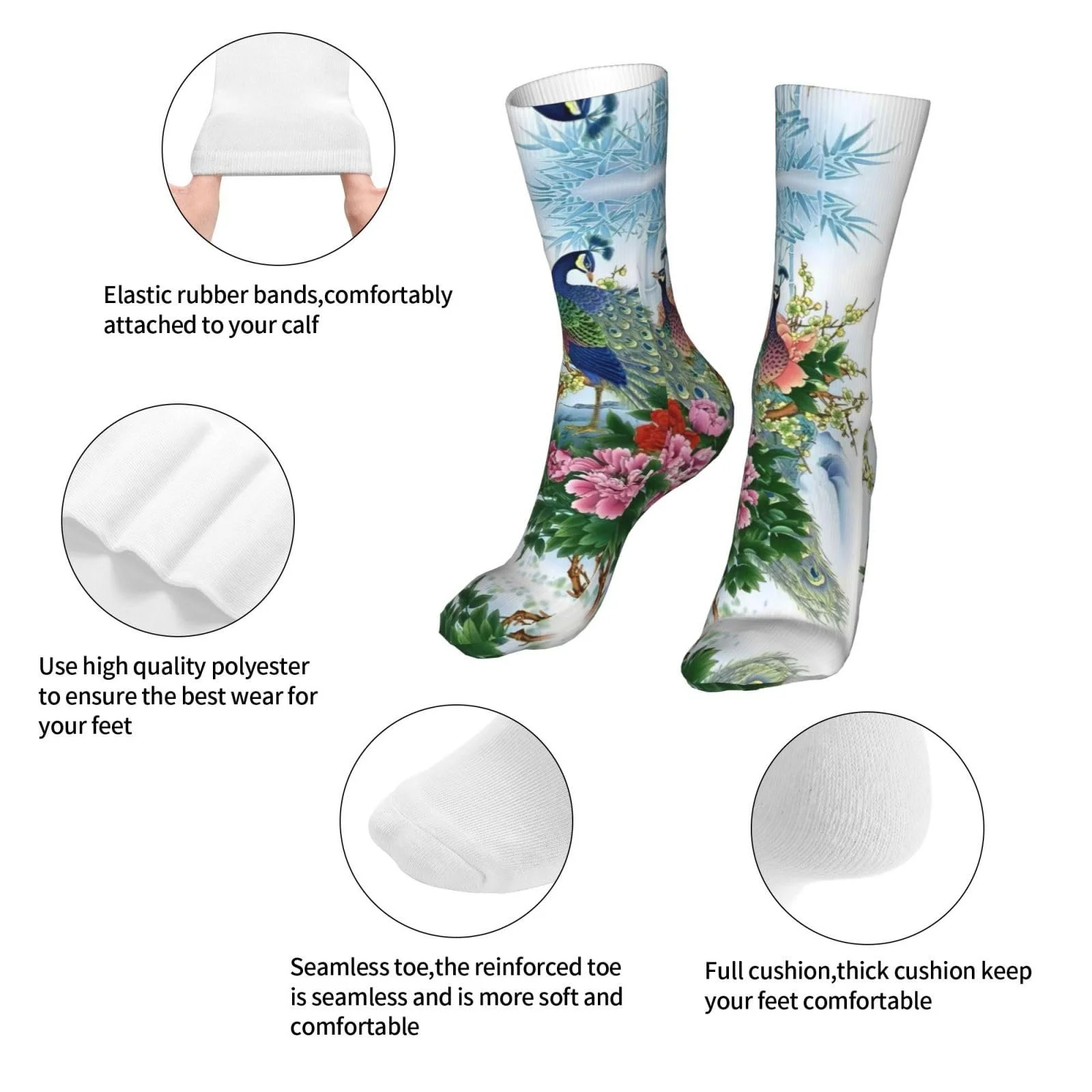 Кумедні Шкарпетки з Соняшниками для Жінок і Чоловіків, фото №8