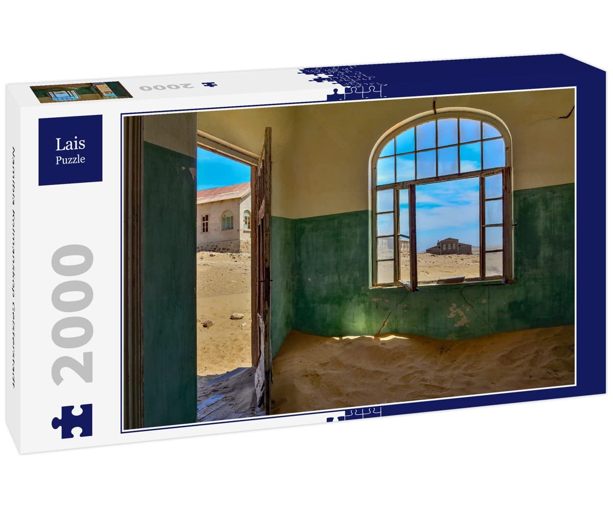 Пазл Lais Puzzle Намибия Колманскоп Город-призрак 2000 элементов, фото №1
