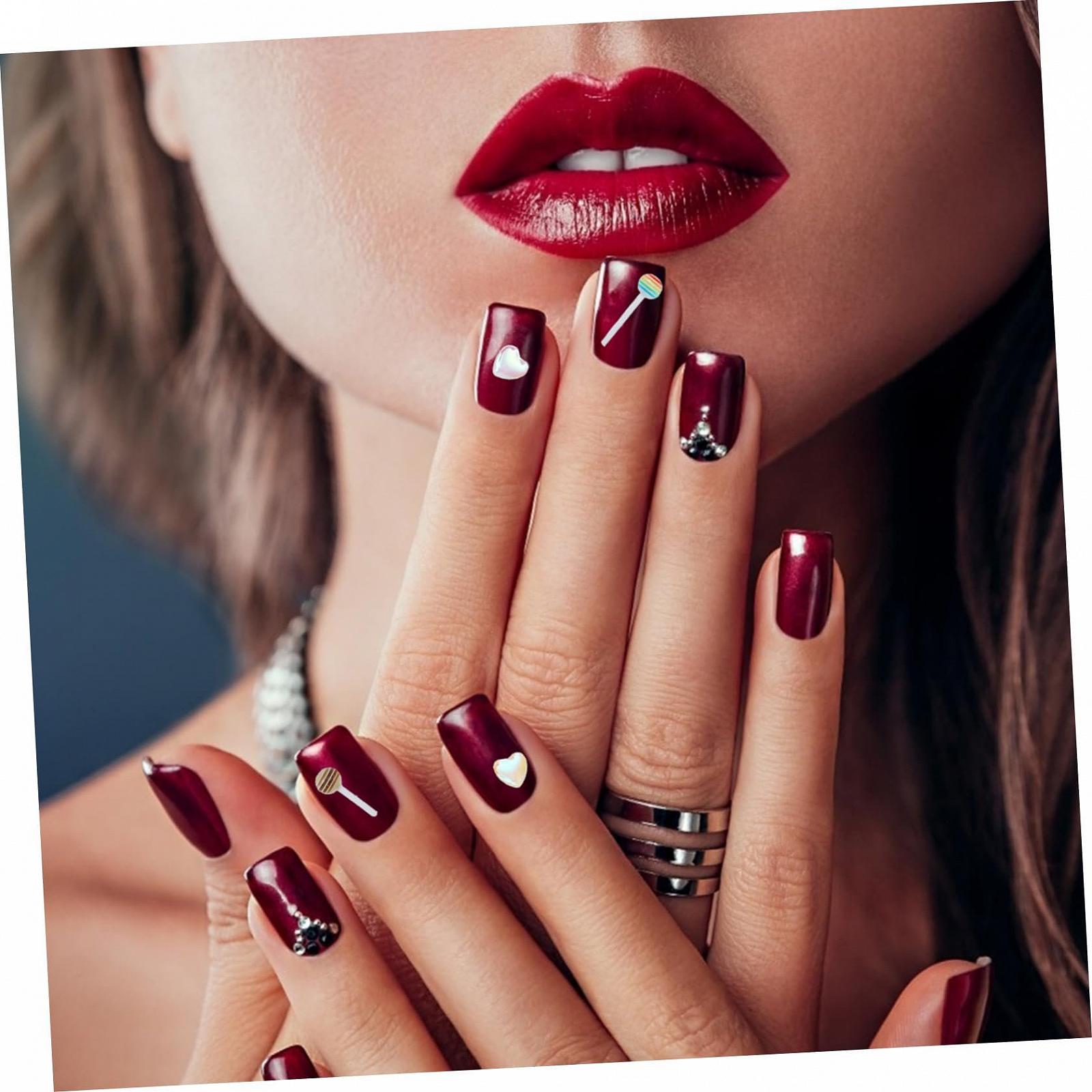 Украшения для ногтей Сердце FRCOLOR Набор 3 шт. Смола Камни Характеристики, фото №3 Украшения для ногтей Сердце FRCOLOR Набор 3 шт. Смола Камни Характеристики, фото №3