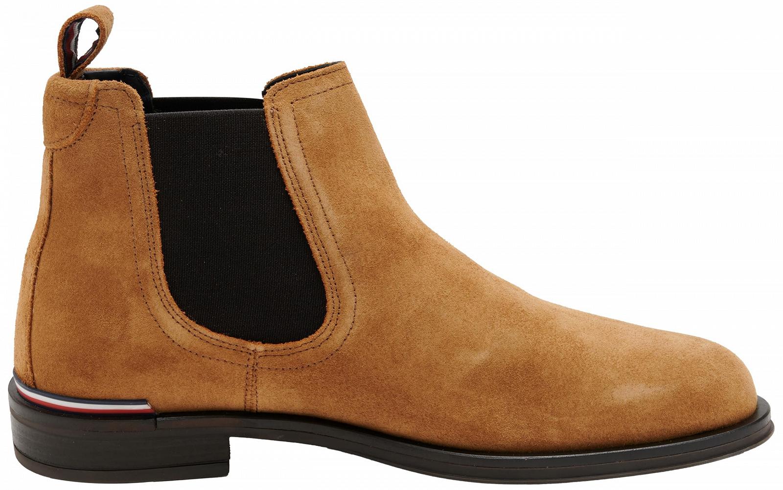 Челсі Tommy Hilfiger Core Rwb Hilfiger Suede замшеві чоловічі черевики, фото №4