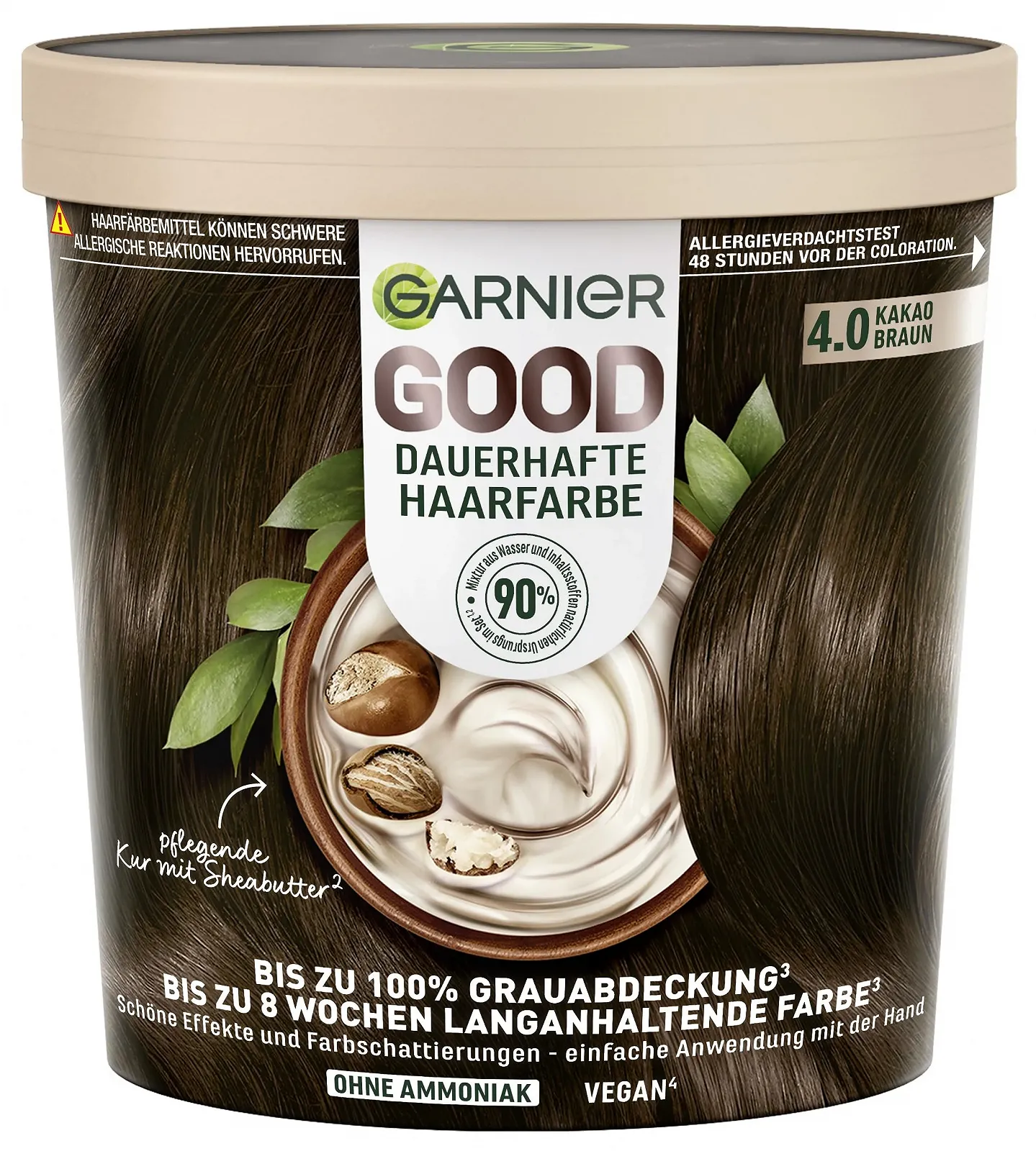 Фарба для волосся Garnier Good Стійка 4.0 Cocoa Brown, фото №1 Фарба для волосся Garnier Good Стійка 4.0 Cocoa Brown, фото №1