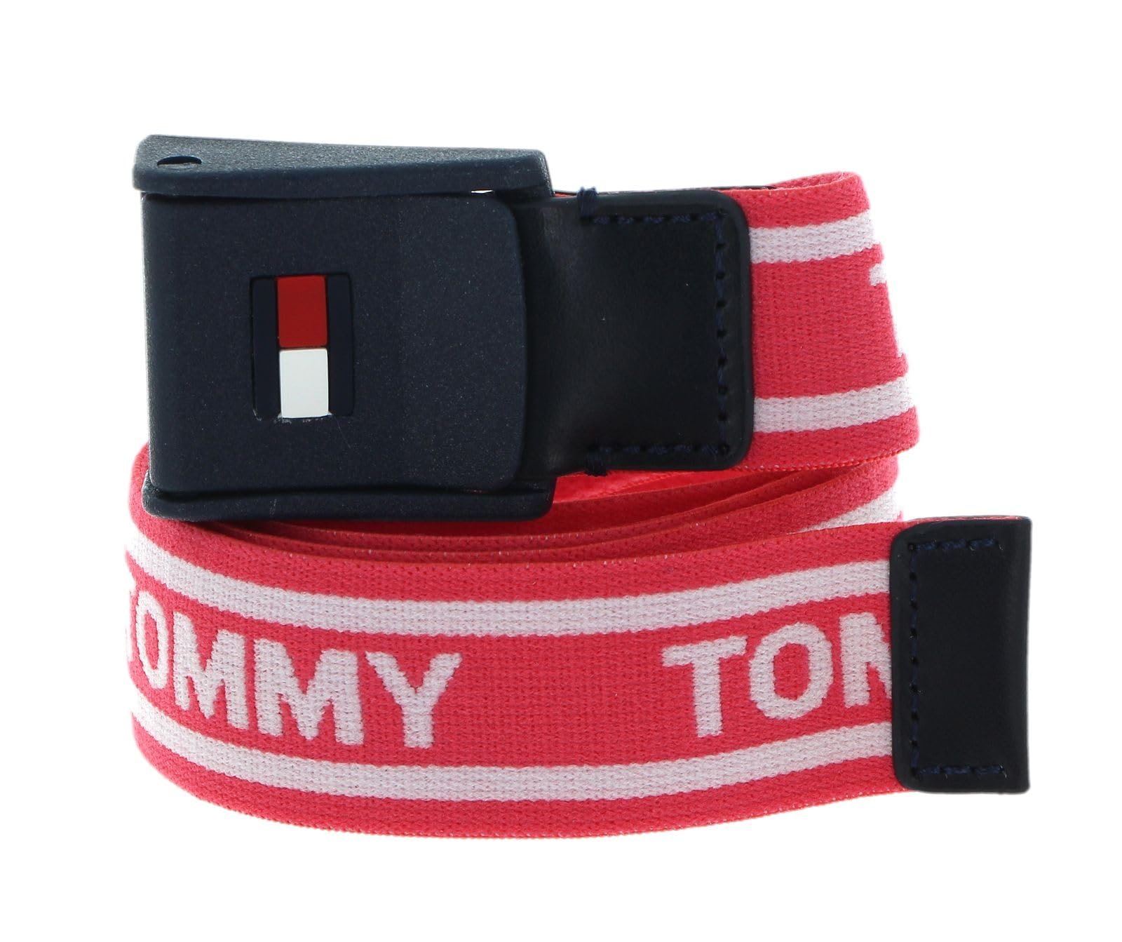 Ремень TOMMY HILFIGER Webbing W70 Laser Pink, Laser Pink, фото №1