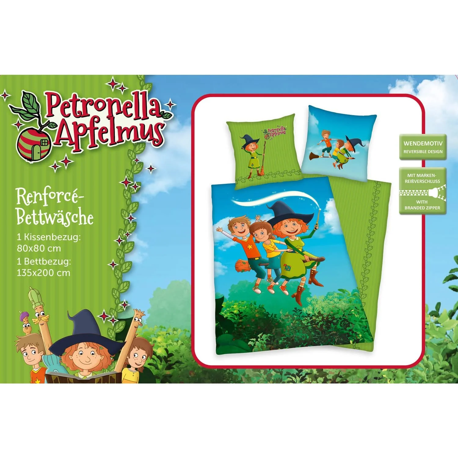 Комплект детского постельного белья Herding Petronella Applesauce 135 x 200 см 100% хлопок/Renforcé Multicoloured, фото №7