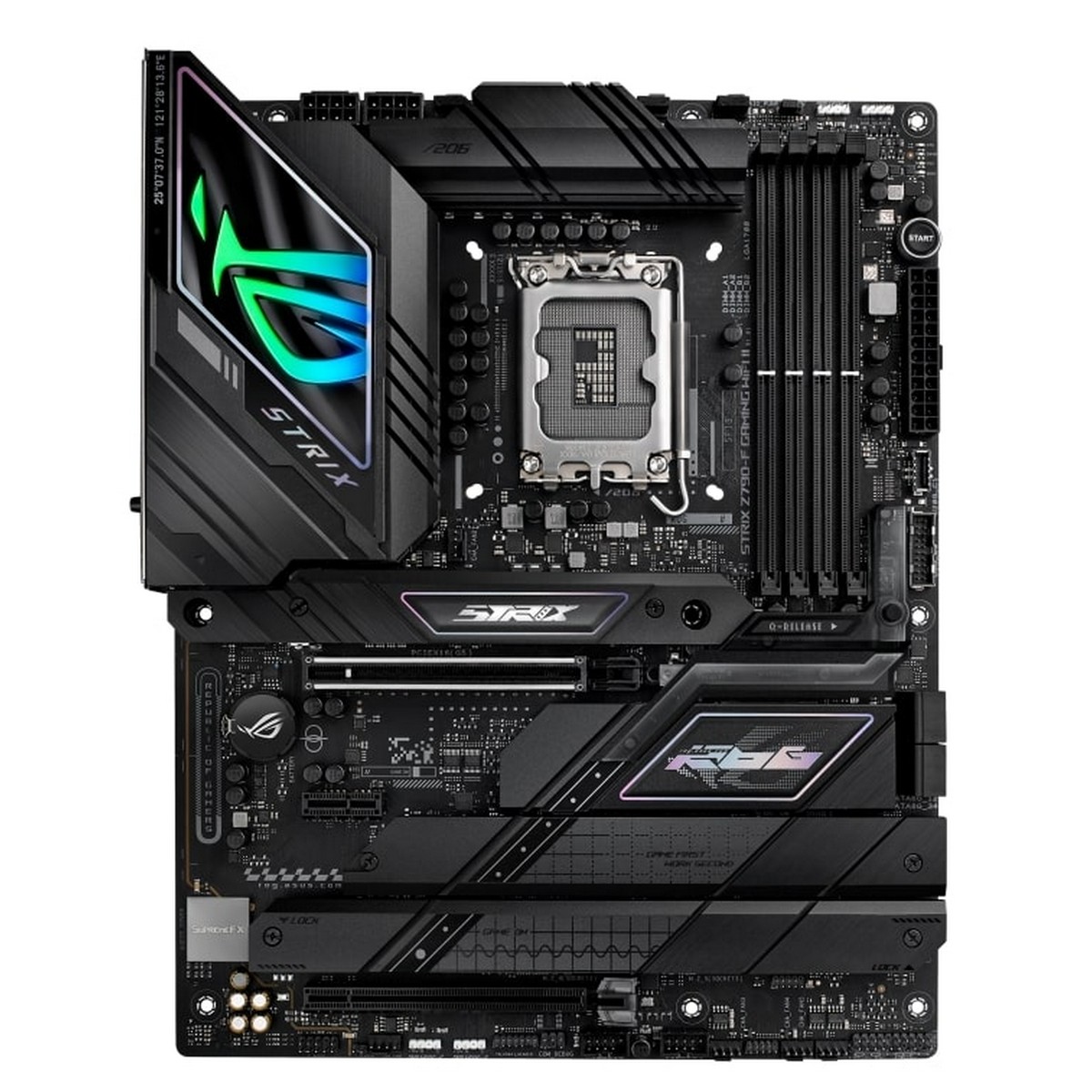 Матерінкова платка ASUS ROG STRIX Z790-F GAMING WIFI II 1700 Z790 4xDDR5 M.2 HDMI USB Type-C Wi-Fi BT, фото №14