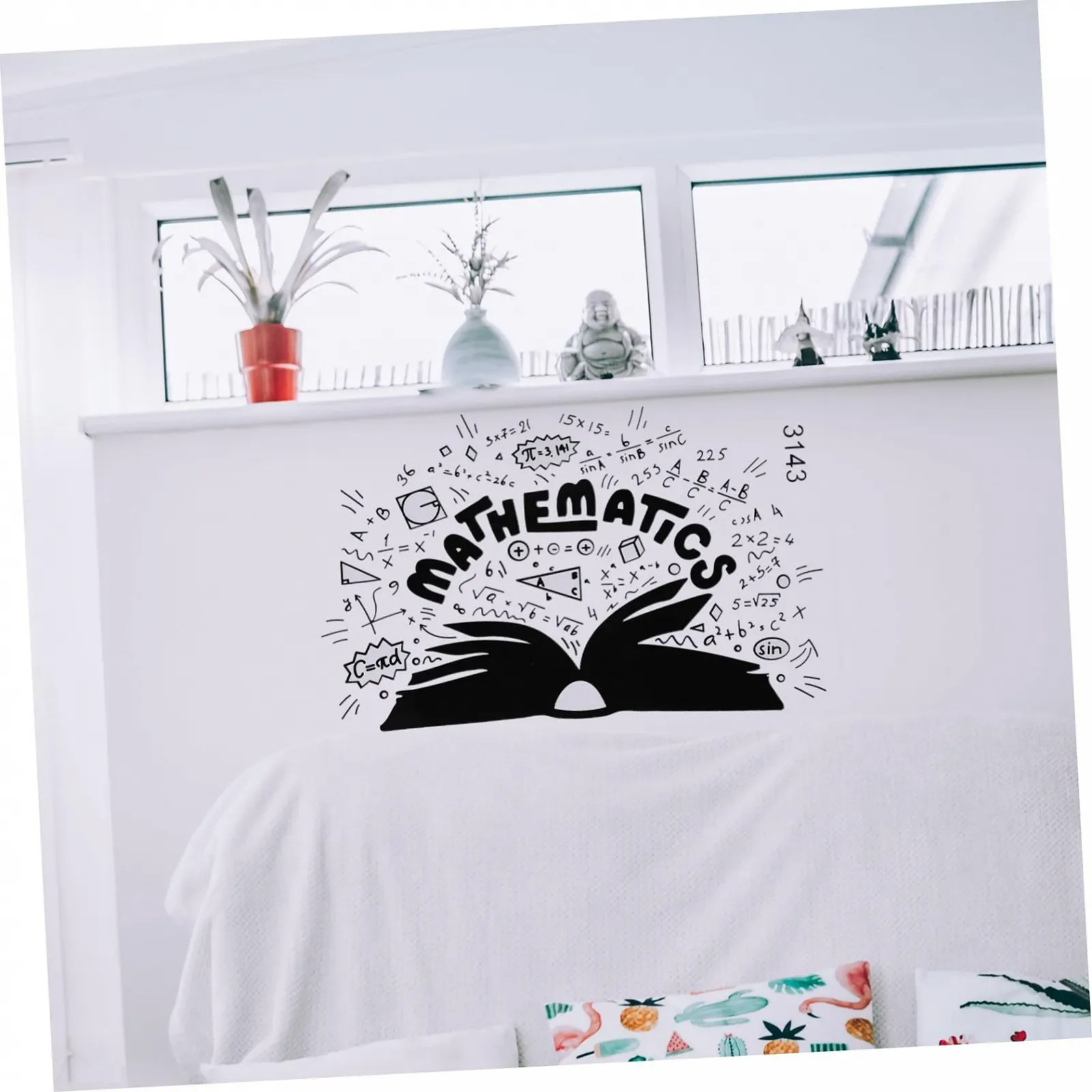 Наклейка на стіну Mathematics Formulas Numbers самоклеюча, фото №9