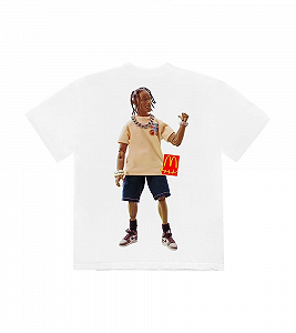 Футболка Travis Scott XL белая synthetic.ua - Фото 1