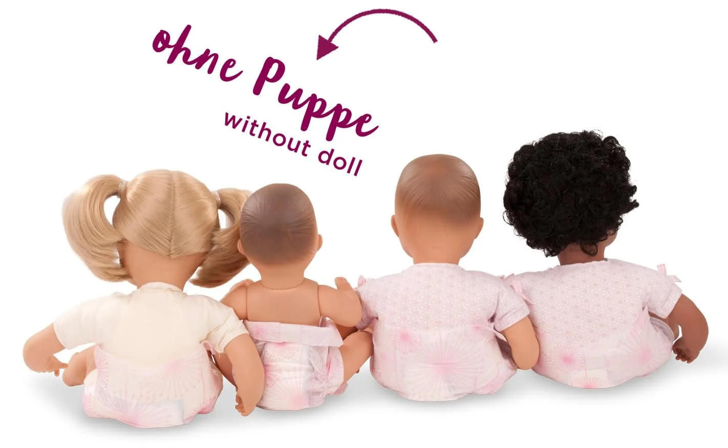 Аксесуари Götz Happy Flower 3403588 Підгузки Лялькові  Розмір S 20-штучний набір одягу від 30 - 33 см, фото №2