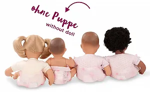 Аксесуари Götz Happy Flower 3403588 Підгузки Лялькові  Розмір S 20-штучний набір одягу від 30 - 33 см synthetic.ua - Фото 1