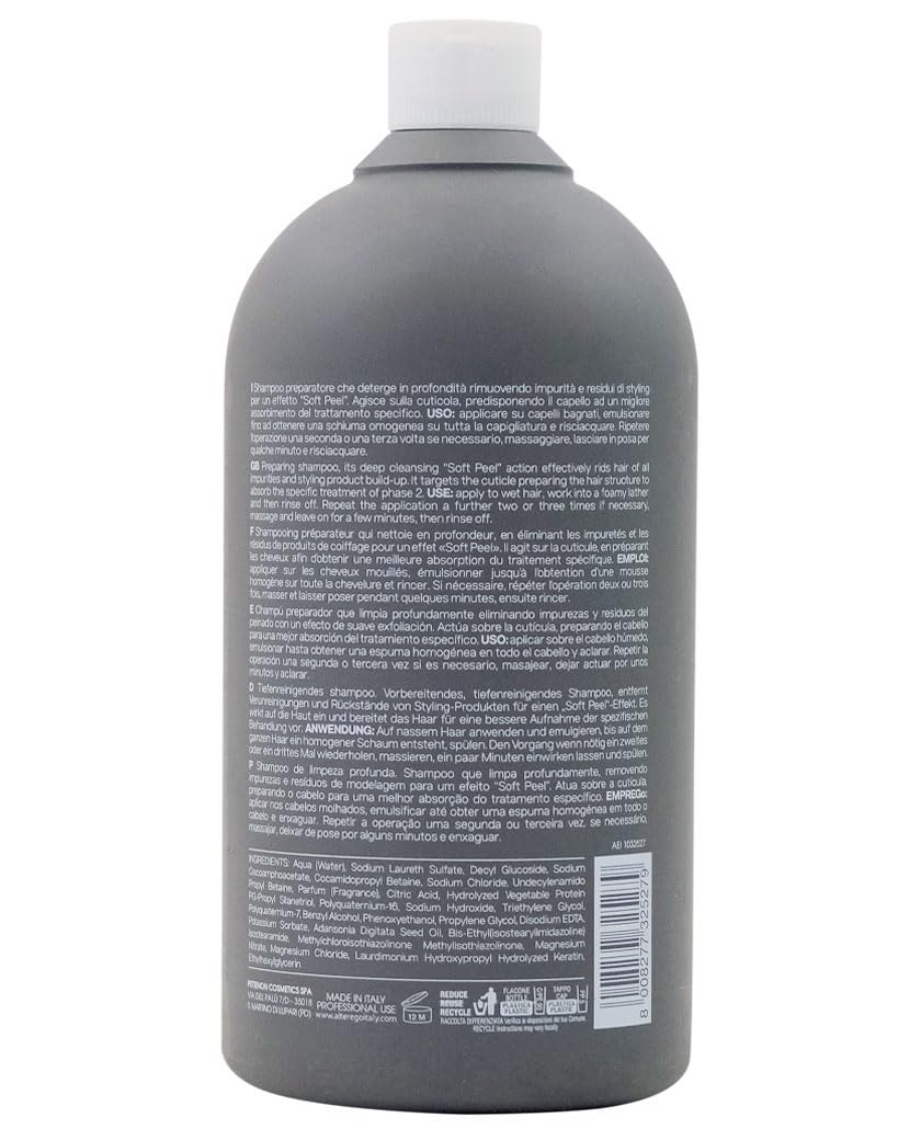 Шампунь Alterego Shapego PrepEgo 0.0 Глибоке очищення 1000 мл, фото №2