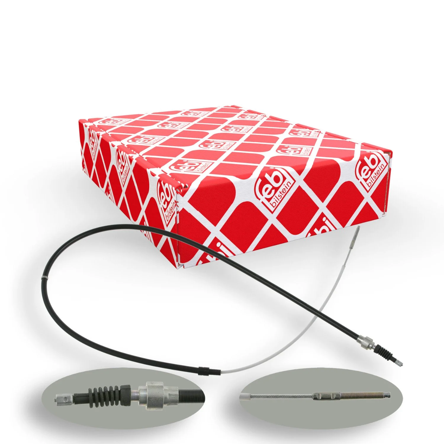 Трос стоянкового гальма FEBI BILSTEIN 14234 для VW задній лівий, задній правий, фото №1 Трос стоянкового гальма FEBI BILSTEIN 14234 для VW задній лівий, задній правий, фото №1