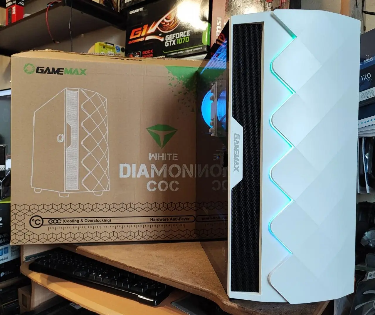 Ігровий комп'ютер RYZEN 5 5600 4.4GHZ, RTX 5060 8GB, 32GB DDR4, SSD M.2 1TB, фото №5