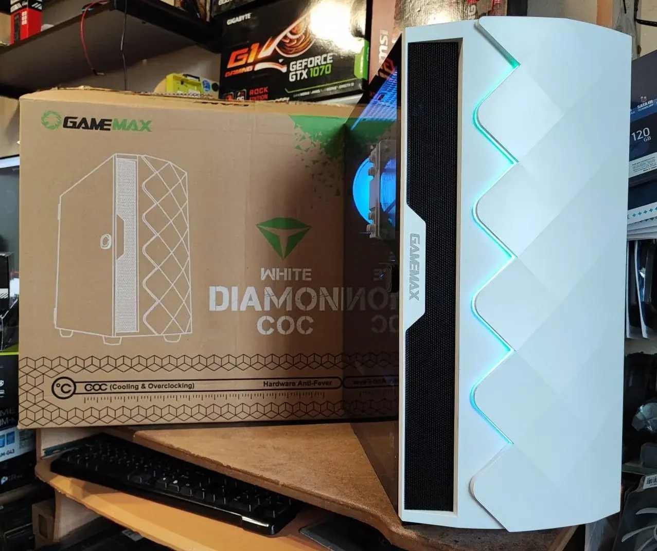 Ігровий комп'ютер RYZEN 5 5600 4.4GHZ, RTX 5060 8GB, 32GB DDR4, SSD M.2 1TB, фото №5 Ігровий комп'ютер RYZEN 5 5600 4.4GHZ, RTX 5060 8GB, 32GB DDR4, SSD M.2 1TB, фото №5