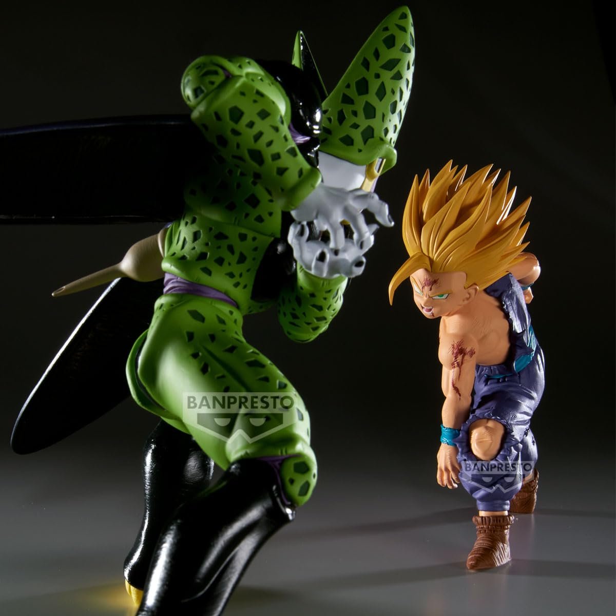 Фігурка Banpresto Dragon Ball Z Cell Vs Gohan Super Saiyan 13 см, різнокольорова, фото №8