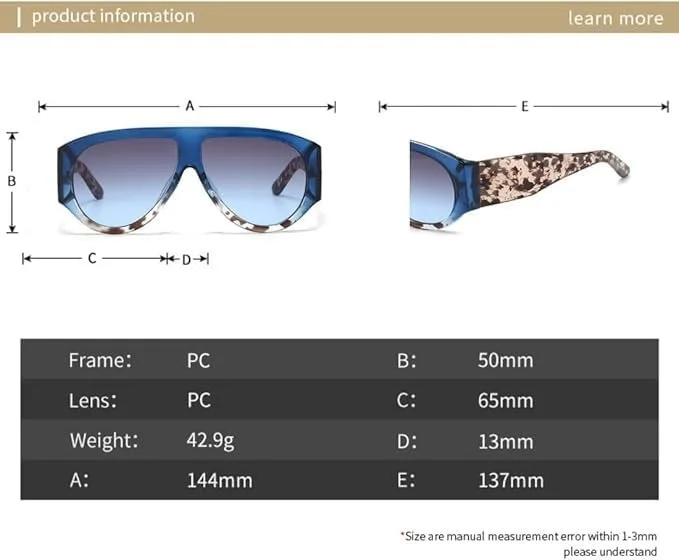 Вінтажні сонцезахисні окуляри / Овальна форма / UV400 / Для чоловіків і жінок, фото №3