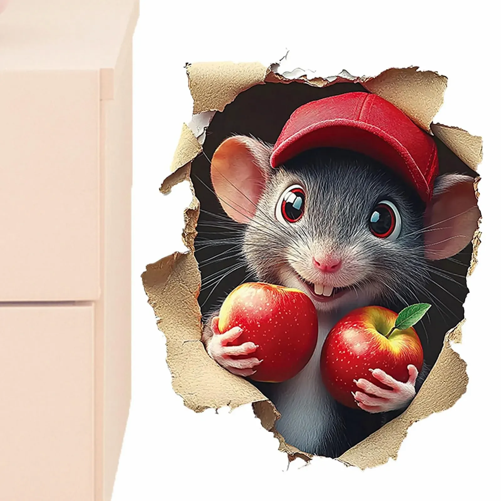 Наклейка на стіну 3D Cartoon Look знімна самоклеюча плівкова, фото №6 Наклейка на стіну 3D Cartoon Look знімна самоклеюча плівкова, фото №6