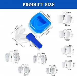 Захисна шина для зубів (11 шт. в наборі) З носовими розширювачами - Фото 1
